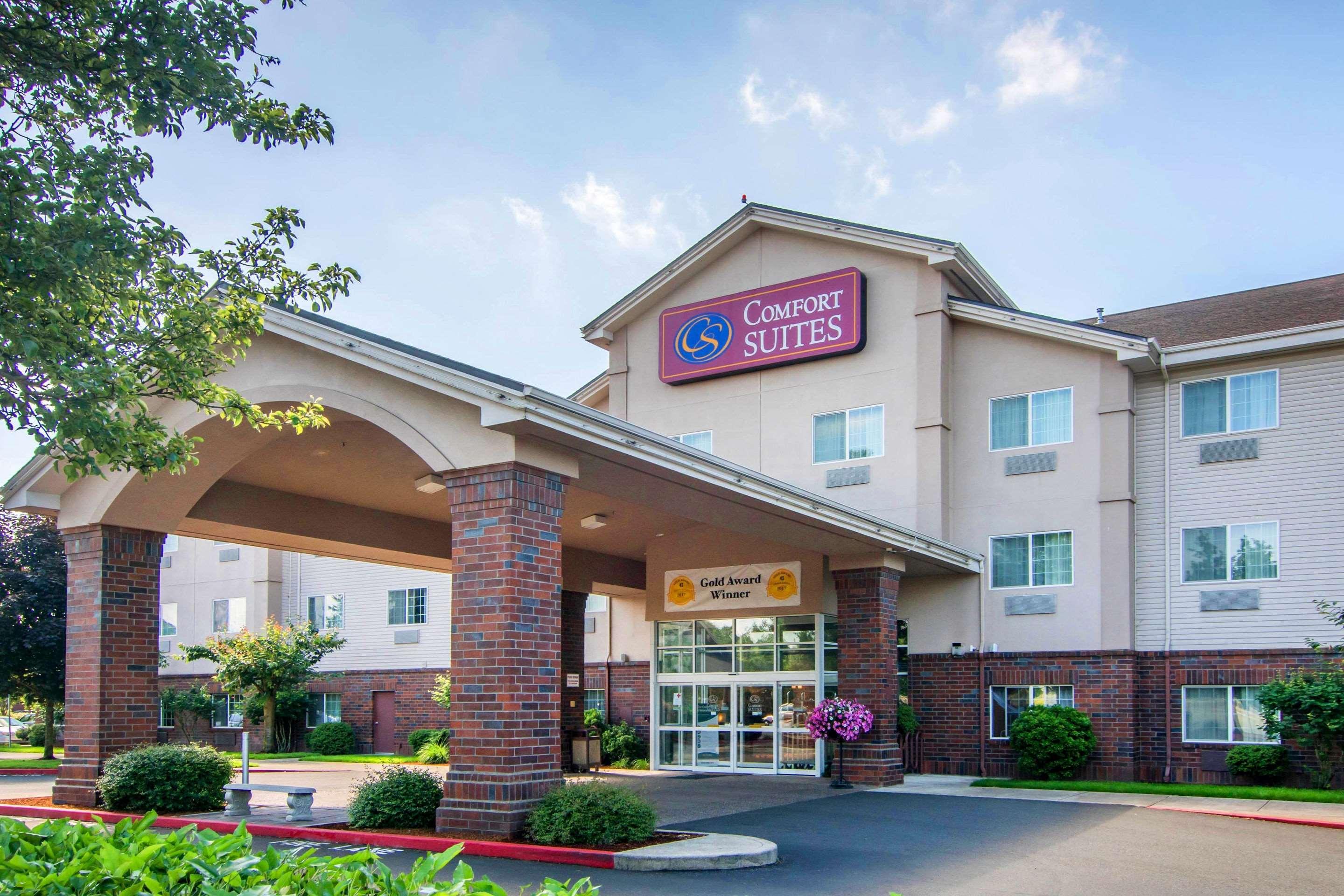 Comfort Suites Linn County Fairground And Expo Albany Exterior foto